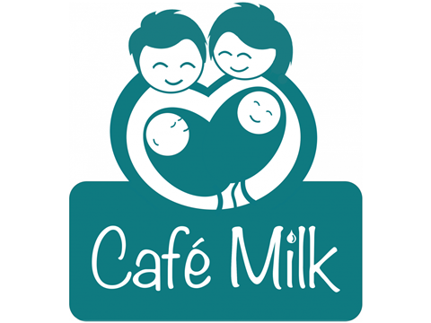 café milk logo