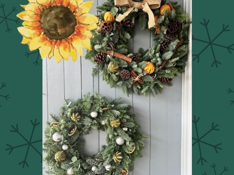 wreath making workshop